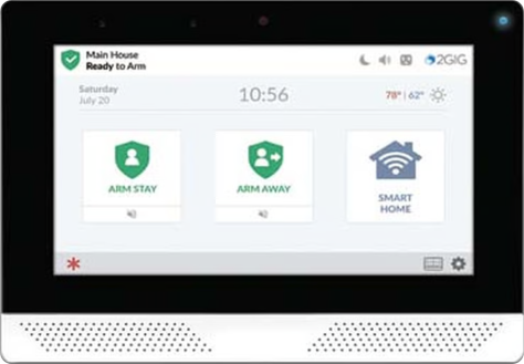 2GIG EDGE Smart Security Control Panel