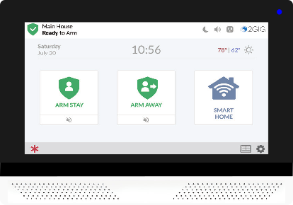 2GIG EDGE Smart Security Control Panel